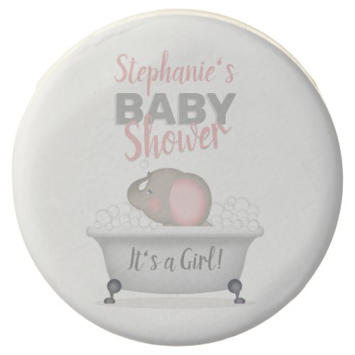 Baby Elephant Bubble Bath Girl Baby Shower Chocolate Covered Oreo