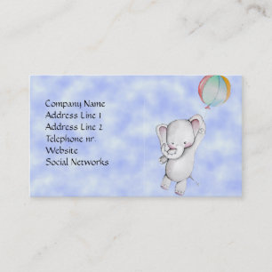 Baby Elephant Business Card