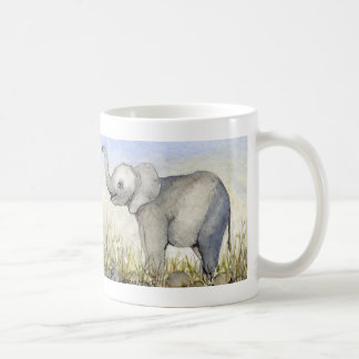 Baby elephant coffee mug