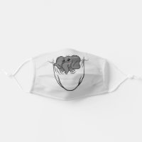 Baby Elephant Cute Pocket Animal Cloth Face Mask