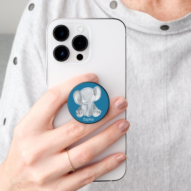 Baby Elephant Design Phone Grip PopSocket
