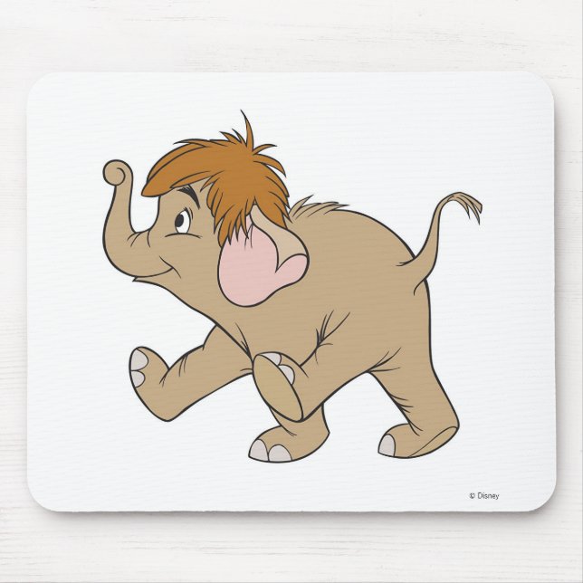 Baby Elephant Disney Mouse Pad (Front)