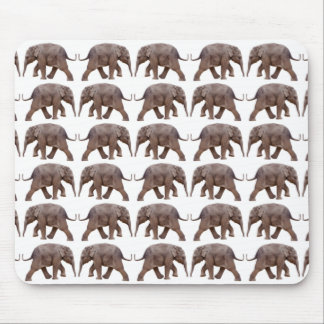 Baby Elephant Frenzy Mousemat Mouse Pad