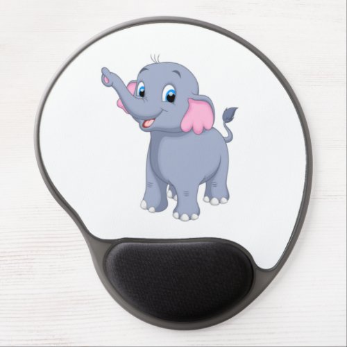 Baby Elephant Gel Mouse Pad