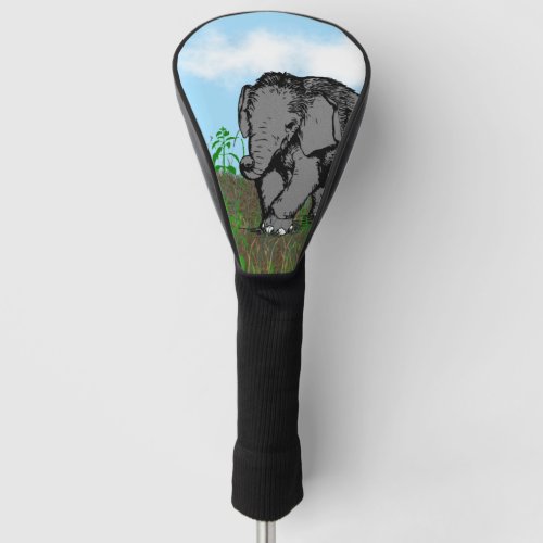 Baby Elephant Golf Head Cover