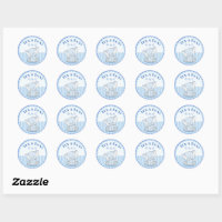 It's a Boy stickers, Zazzle