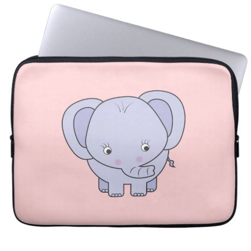 Baby Elephant  Laptop Sleeve