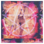 Baby Elephant Pentagram Fabric