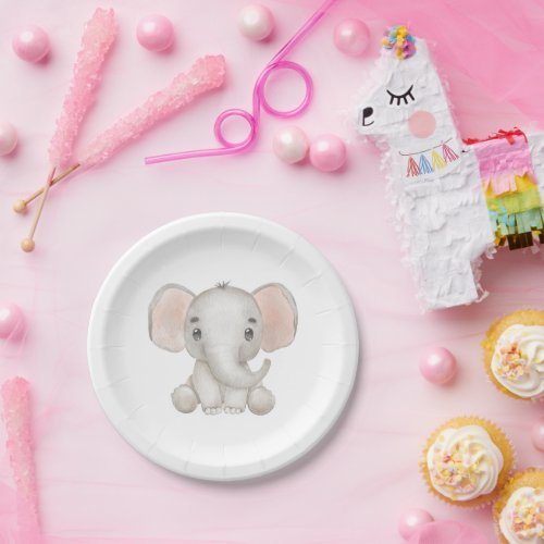 Baby Elephant Plate