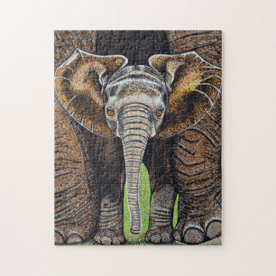 Baby Elephant Puzzle