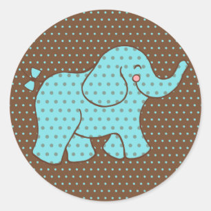 Baby Elephant Stickers