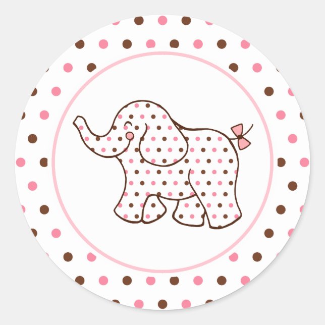 Baby Elephant Stickers (Front)