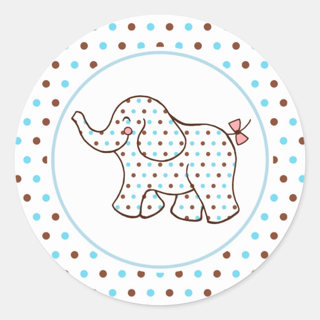 Baby Elephant Stickers (Front)