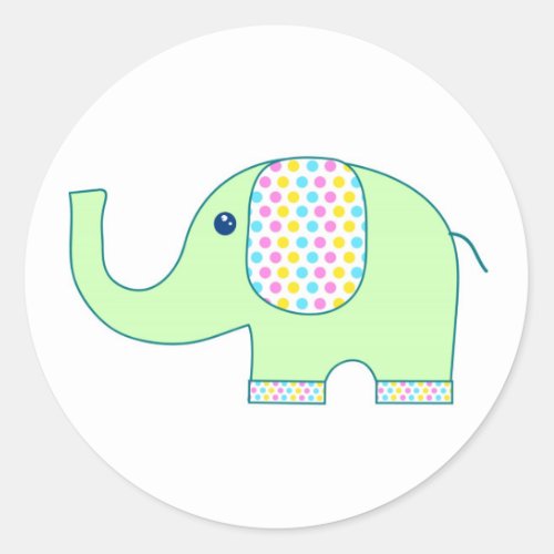 Baby Elephant Stickers