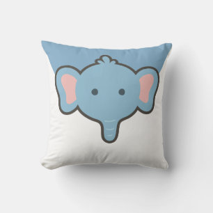 Baby Elephant Throw Pillow