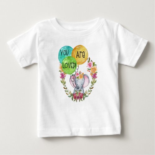 Baby Elephants Baby T_Shirt