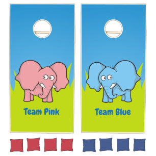 Baby Elephants Cornhole Set