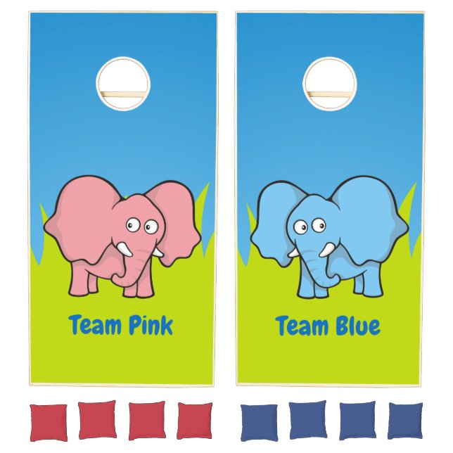 Baby Elephants Cornhole Set (Set)