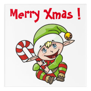 BABY ELF ACRYLIC PRINT