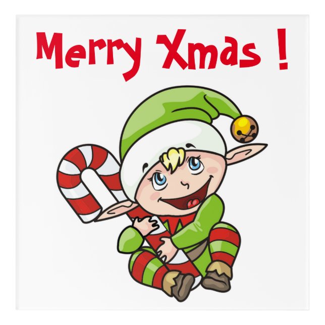 BABY ELF ACRYLIC PRINT (Front)