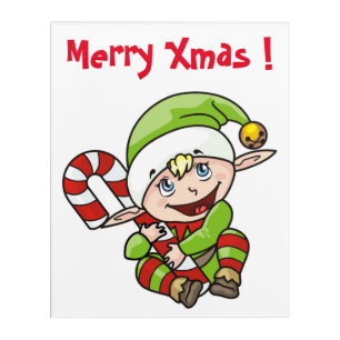 BABY ELF ACRYLIC PRINT