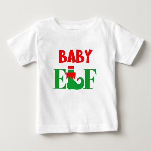Baby Elf Christmas Baby T_Shirt