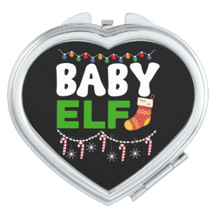 Baby Elf Christmas Holiday Design-84608 Compact Mirror