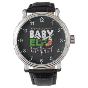 Baby Elf Christmas Holiday Design-84608 Watch