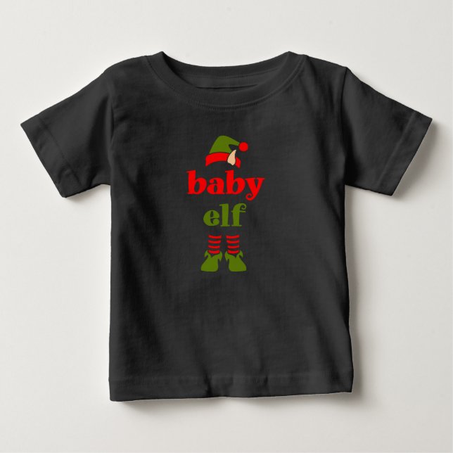 BABY ELF CHRISTMAS T-SHIRT (Front)
