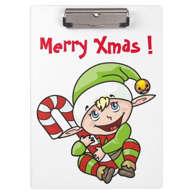 BABY ELF CLIPBOARD (Front)