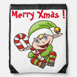 BABY ELF DRAWSTRING BAG