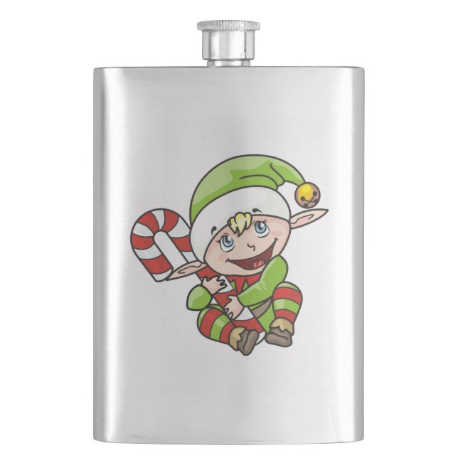 BABY ELF HIP FLASK (Front)