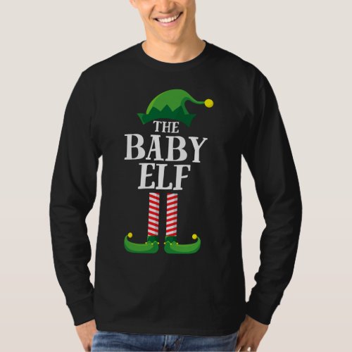 Baby Elf Matching Family Christmas Party T_Shirt