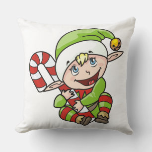 BABY ELF THROW PILLOW
