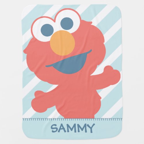 Baby Elmo  Add Your Name Swaddle Blanket