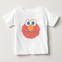 Baby Elmo Face Baby T-Shirt