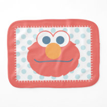 Baby Elmo Face Burp Cloth Baby Elmo Face Burp Cloth