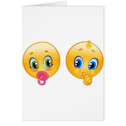 baby emojis cards (Front)