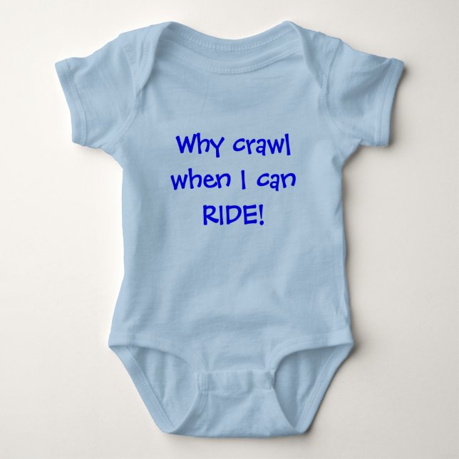 Baby Equestrian Baby Bodysuit (Front)