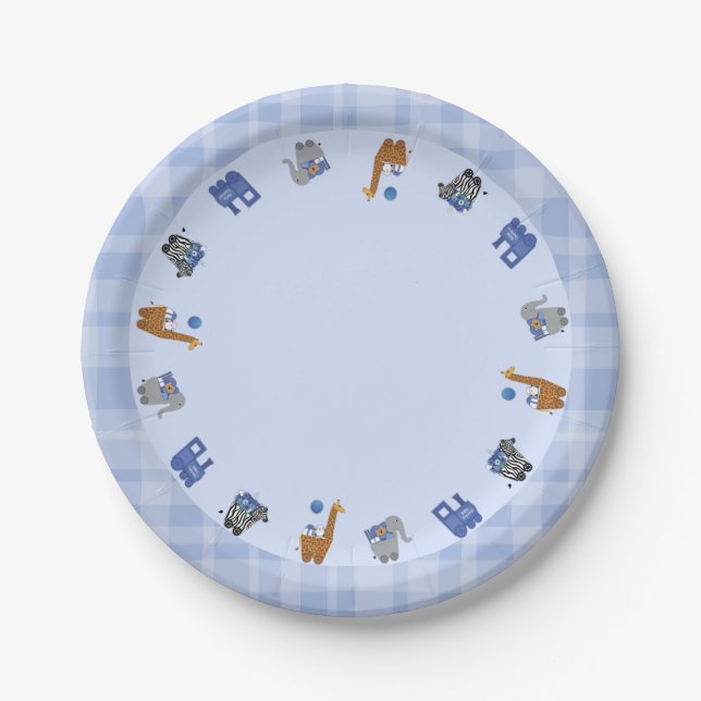 Baby Express Paper Plates (Front)