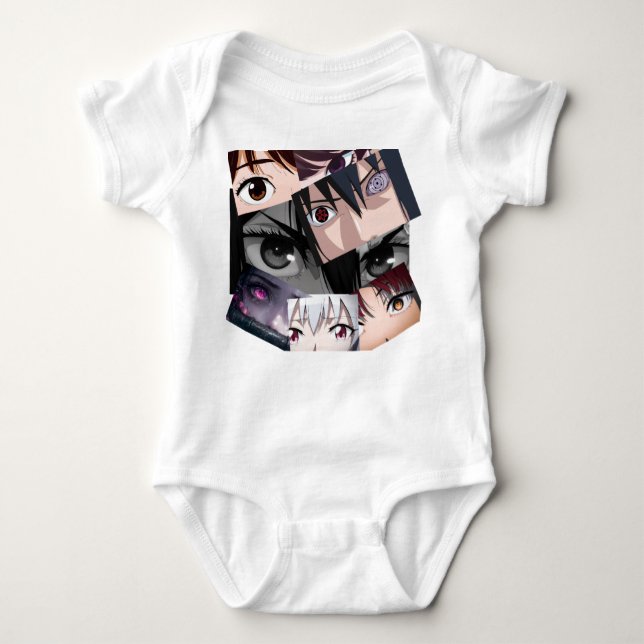 baby eyes Anmes  Baby Bodysuit (Front)