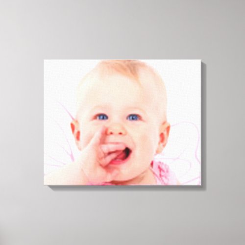 Baby Face Canvas Print