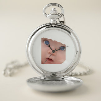 Baby Face, Custom Face Pocket Watch