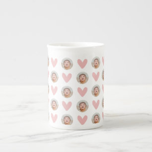 Baby Face Mug, Personalized Face Mug, Your Dogs Fa Bone China Mug