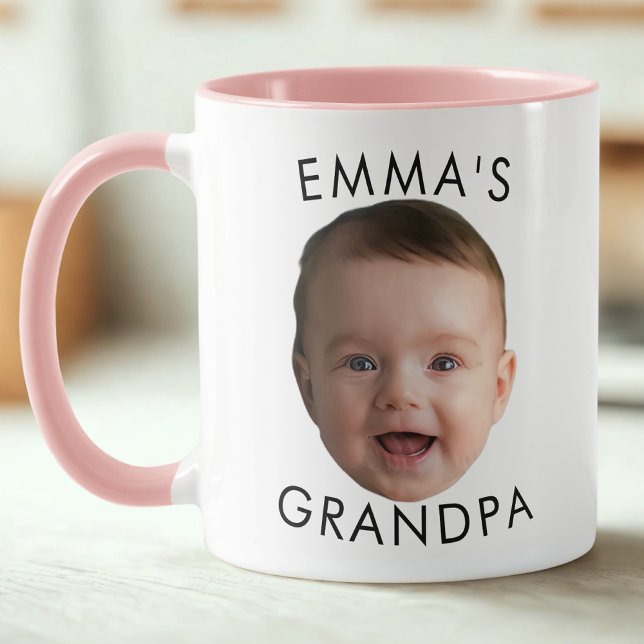 Baby Face, Mug With Kids Photo, Gift for Family (Creator Uploaded)