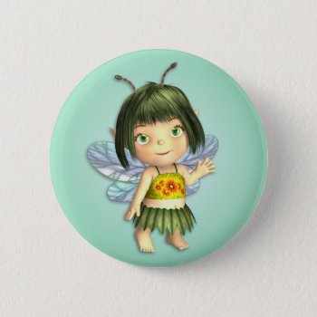 Baby Faerie Button by mariannegilliand at Zazzle