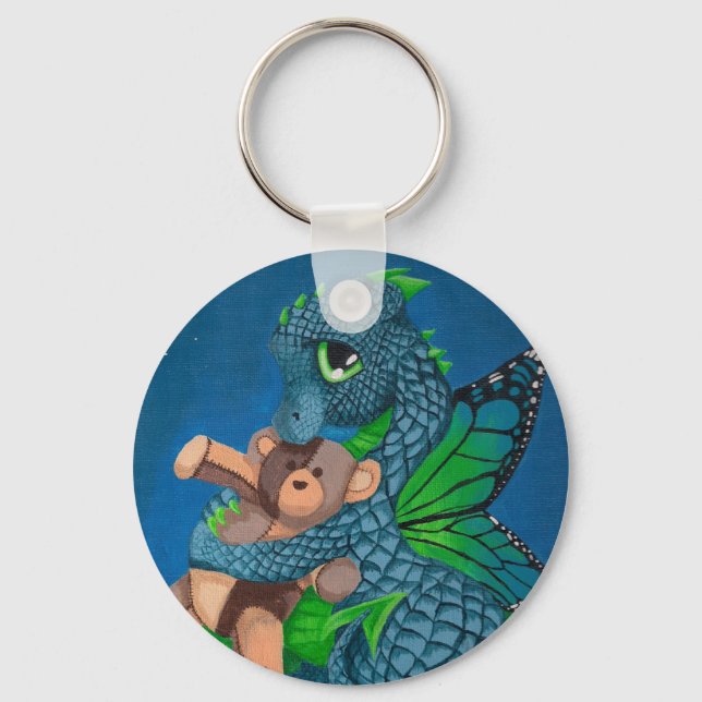 Baby Fairy Dragon Keychain (Front)