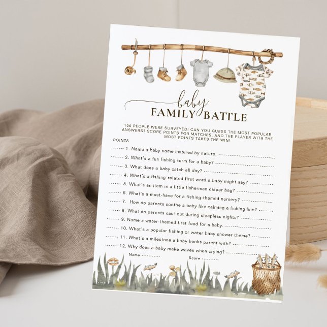 Baby Family Battle Reel Fun Fisherman Shower Game (Creator Uploaded)