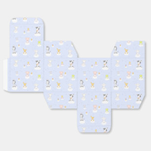 Baby Farm Animals Favor Boxes