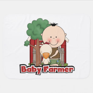 Baby Farmer With Duck Blanket